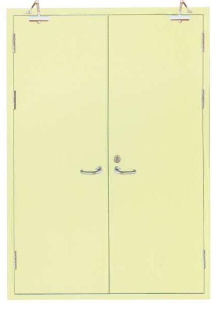 鋼質(zhì)防火門內(nèi)部構(gòu)造？